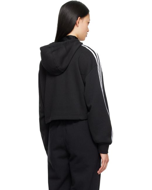 Adidas Originals Black Adicolor 3-Stripes Hoodie