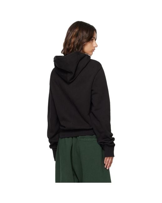 Pull À Capuche Noir Entire studios en coloris Black