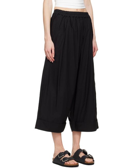 Toogood Black 'the Baker' Trousers