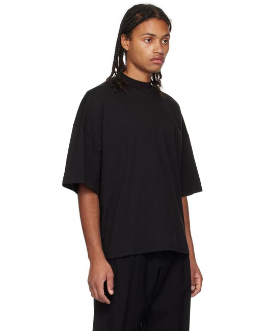 The Row Black Dustin T-shirt for men