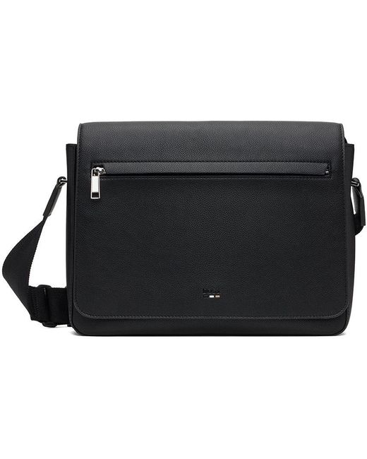 BOSS by HUGO BOSS Black Ray Messenger Bag for Men | Lyst