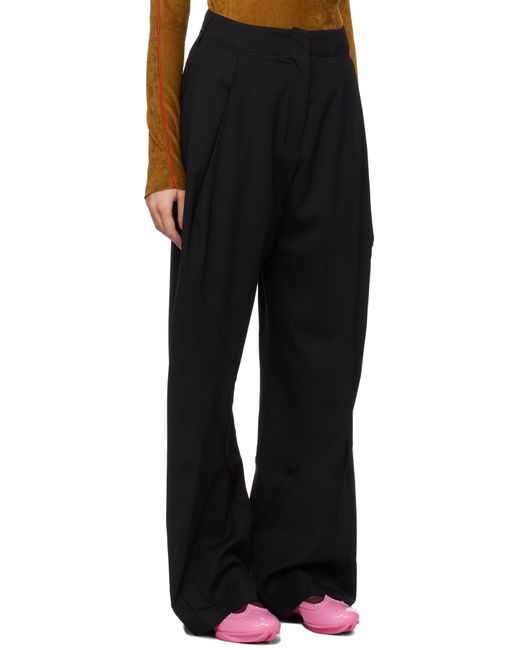 Kiko Kostadinov Black Venari Trousers