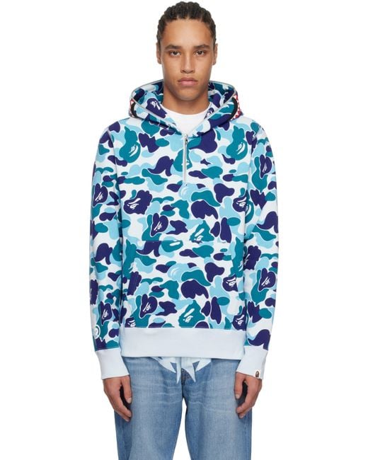 トップス ABC CAMO SHARK HALF ZIP PULLOVER HOODIE ABC CAMO SHARK HALF ZIP PULLOVER HOODIE（パーカー）｜A