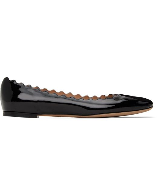 Chloé Black Lauren Ballerina