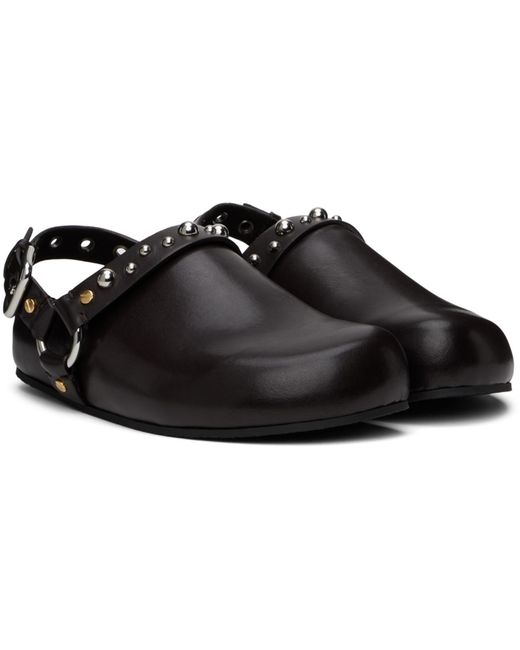 Stella McCartney Black Elyse Studded Clogs
