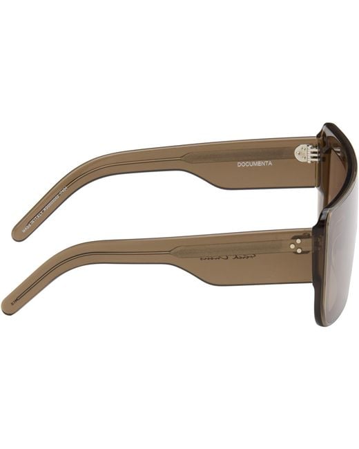 Rick Owens Multicolor Tower Documenta Sunglasses for men