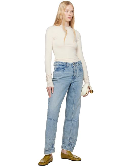Jil Sander ブルー Darted ジーンズ Blue