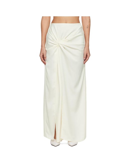 Beaufille White Off- Imogen Maxi Skirt