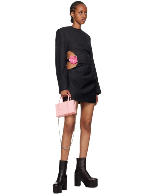 Kara Pink Ssense Exclusive Midi Bow Bag