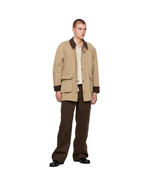 DUNST Natural Waxed Cotton Hunting Jacket for men