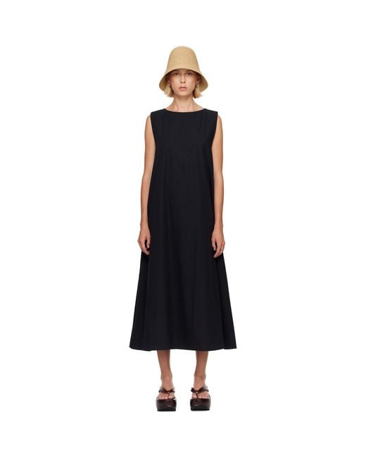 Baserange Black Tres Maxi Dress