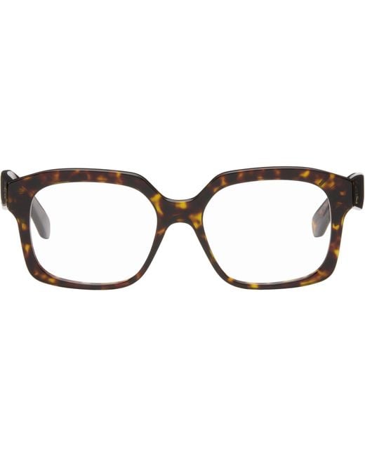 Loewe Brown Anagram Glasses for men