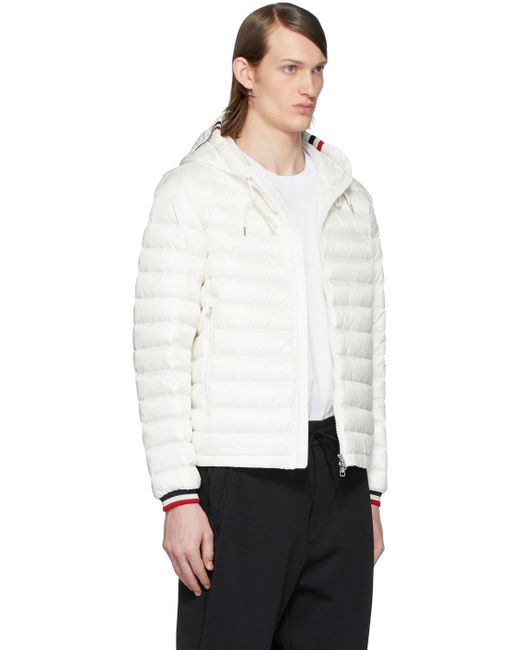 Moncler Synthetic Down Giroux Jacket in White for Men | Lyst