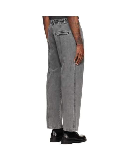 Isabel Marant Gray Kostinur Jeans for men