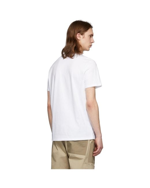Moncler Genius 2 Moncler 1952 White Awake Ny Edition Logo T-shirt for men