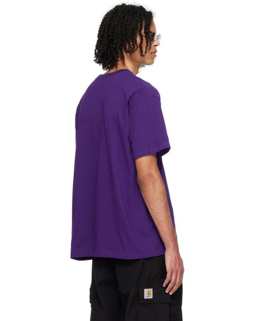 Carhartt Purple Tube T-shirt for men