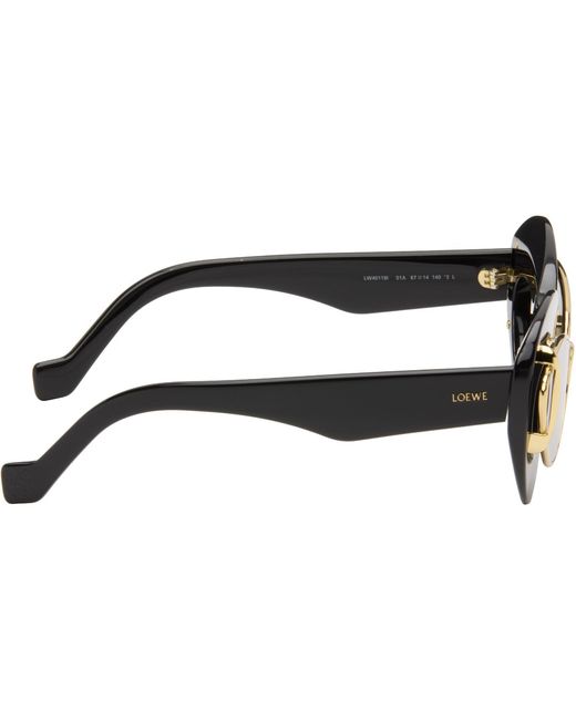 Loewe Black Double Frame Sunglasses