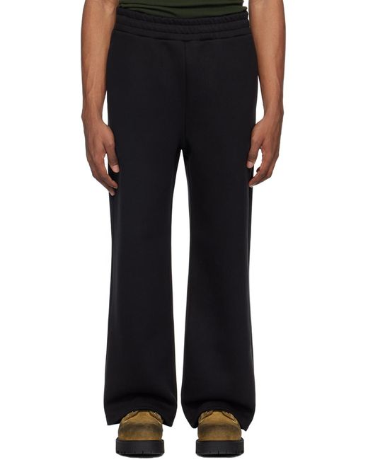 Seventh Black V2 Stacks Sweatpants for men