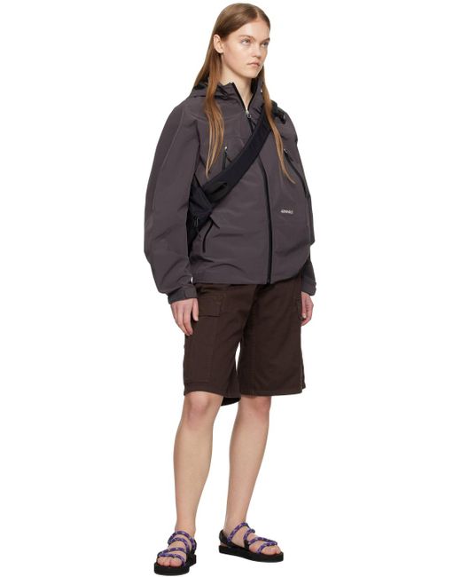 Gramicci Black Relaxed-Fit Cargo Shorts