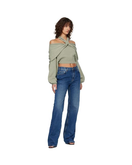 Balmain Multicolor Long-Sleeve Silk Sweater