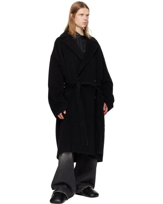 【関税込み】YUME YUME ブラック Wrinkle フラットシューズ Yume Yume Wrinkle Loafers in Black for Men | Lyst