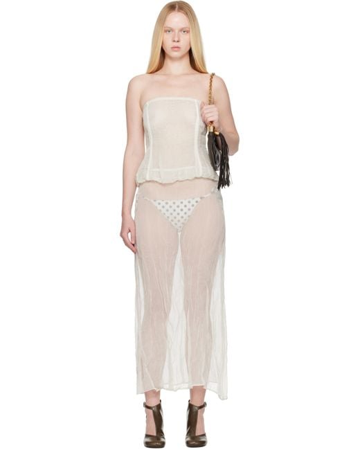 Paloma Wool Black Off- Mansi Maxi Dress