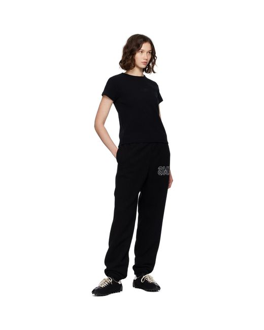 MM6 by Maison Margiela Black Fleece Sweatpants