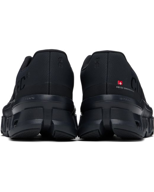 On Shoes Black Cloudmster Sneakers for men