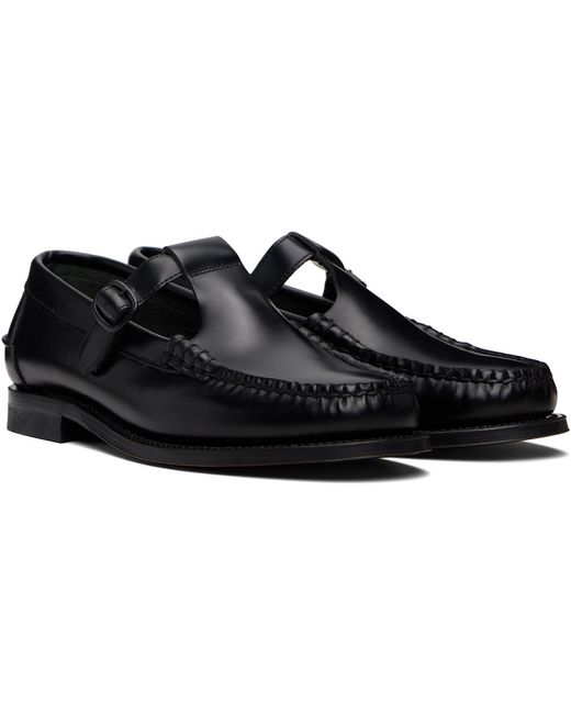 Hereu Black Alber Loafers for men