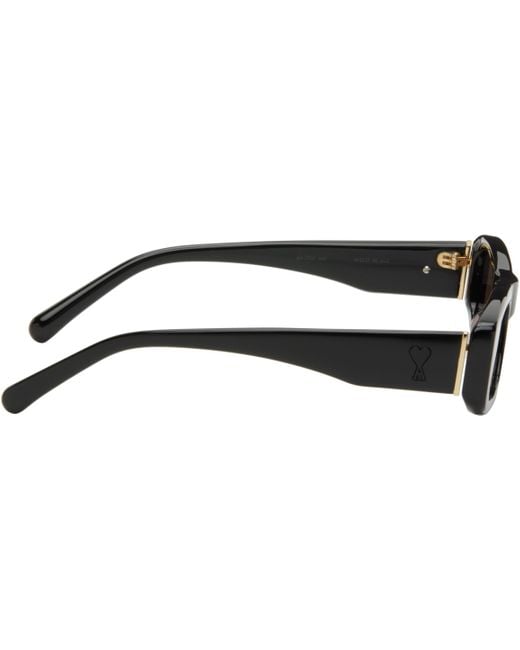 AMI Black 75010 Sunglasses for men
