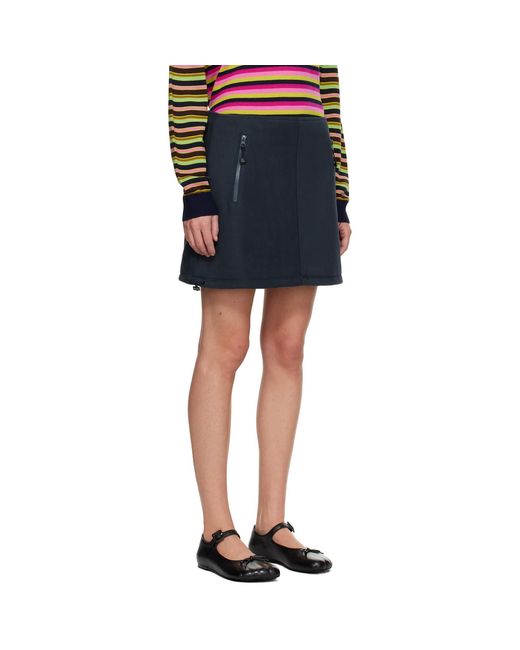 Sandy Liang Black Polar Miniskirt