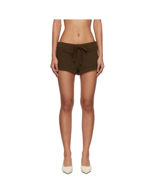 Entire studios Black Lightweight Micro Shorts