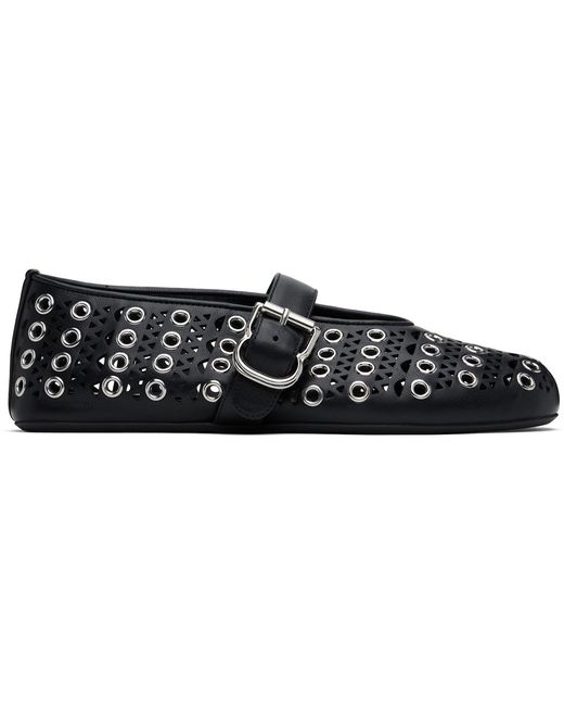 Alaïa Black Ballet Flat