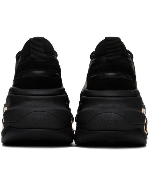 Balmain Black B-bold Sneakers for men