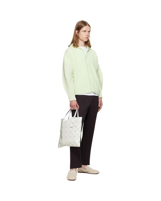 Issey Miyake Metallic Lucent One-Tone Tote for men