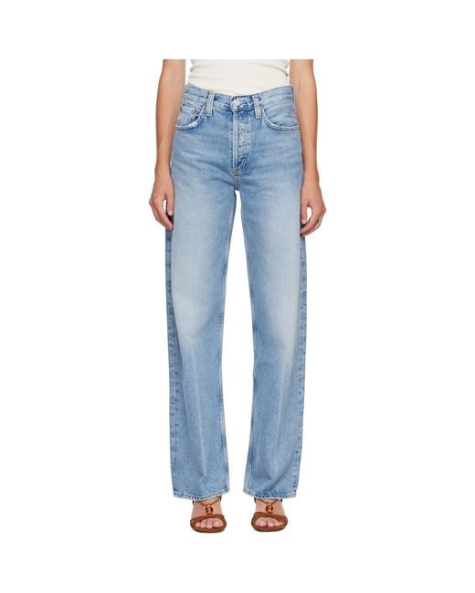 Agolde Blue Arc Jeans