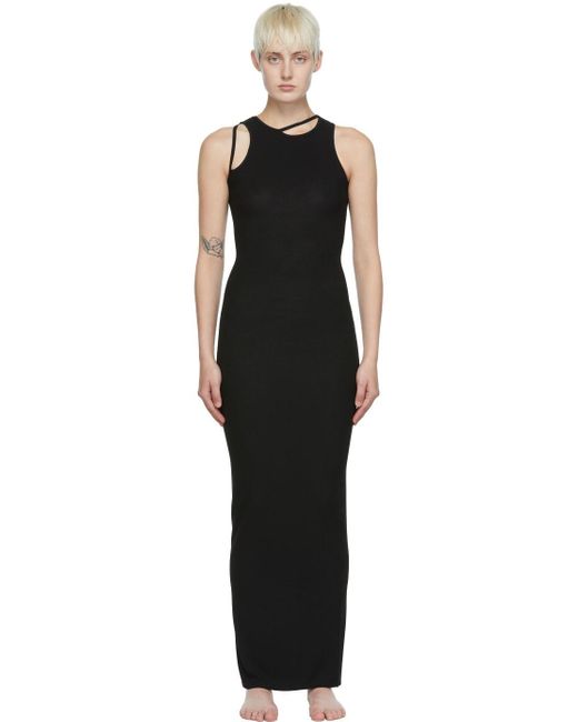Skims Modal Maxi Dress in Onyx (Black) | Lyst