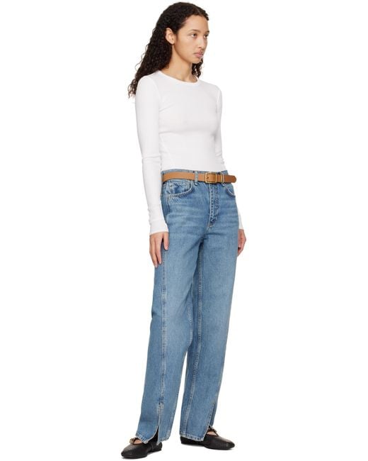 Rag & Bone Black X Boyfriend Leather Belt