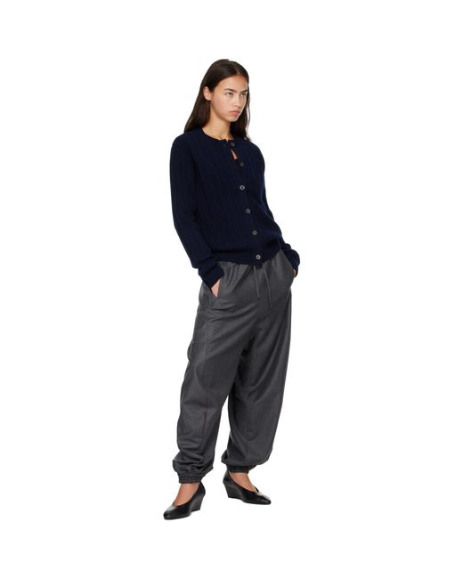 &Daughter Blue Rooney Rib Cardigan