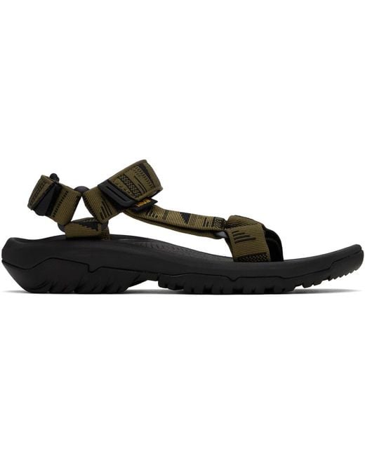 Teva Black Khaki Hurricane Xlt2 Sandals for men