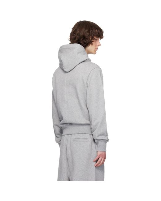 Entire studios Gray Standard Hoodie for men
