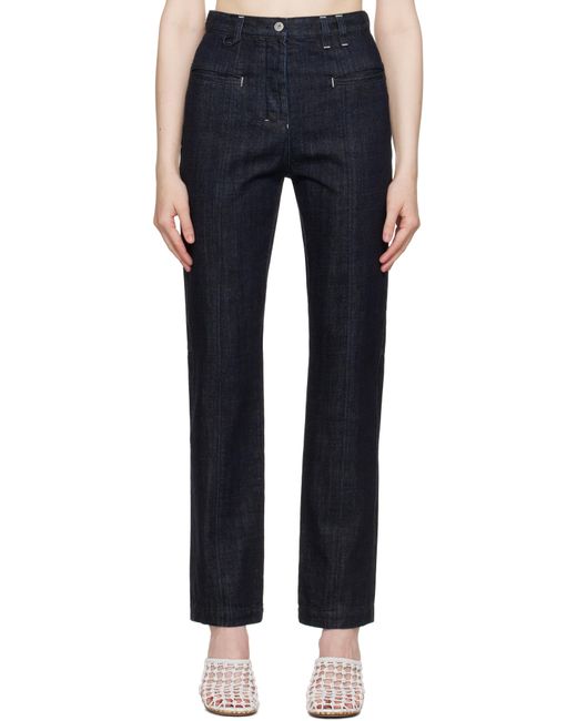 Jacquemus Black La Croisière 'Le De-Nimes Norma' Jeans