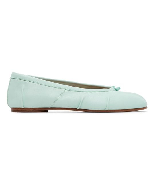 Maison Margiela Blue Tabi Ballerina Flats