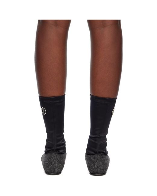 Kiko Kostadinov Black Proxima Low Ballerina Boots