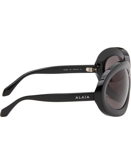 Alaïa Gray Butterfly Sunglasses
