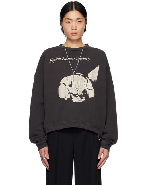 Enfants Riches Deprimes Black Sleep Sound Sweatshirt for men
