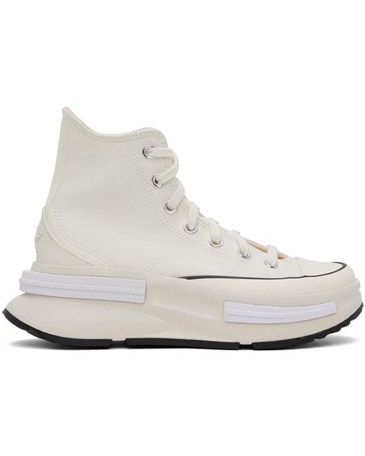 Converse Black Off-white Run Star Legacy Cx Sneakers for men