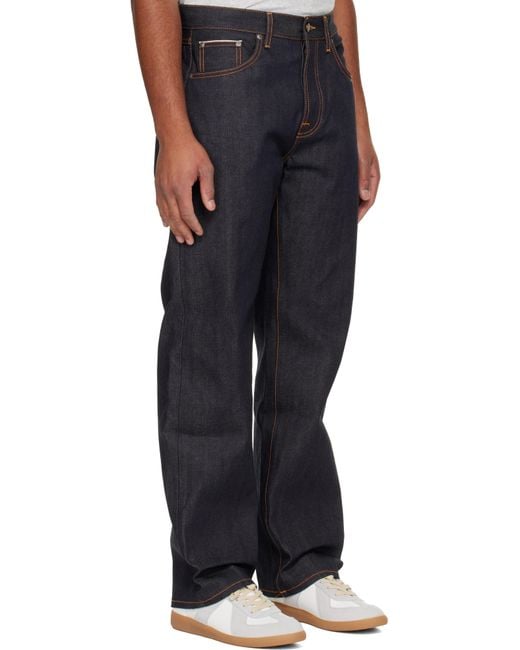 Nudie Jeans Black Tuff Tony Jeans for men