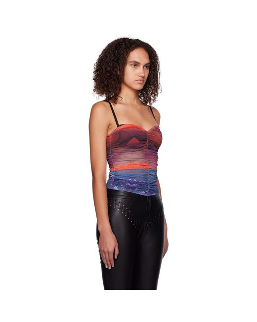 Miaou Black Multicolor Renzo Camisole