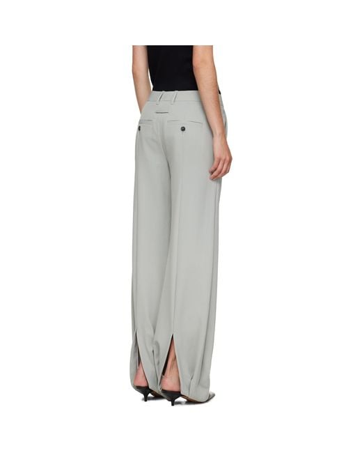 Jean Paul Gaultier Black Tailoring Undershoe Straps Trousers